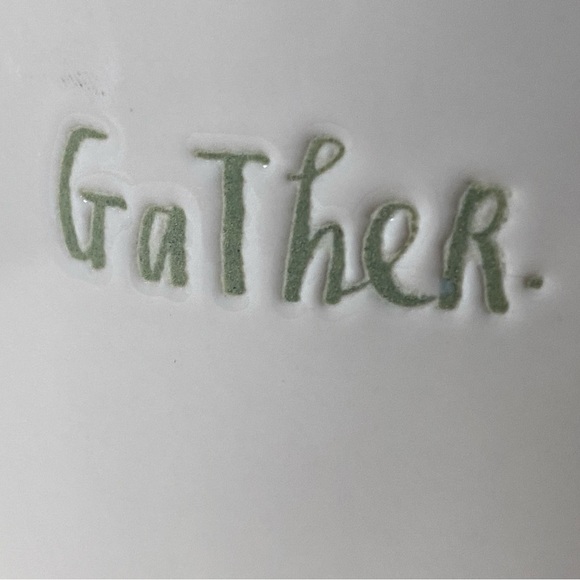 Set of two Rae Dunn “Gather” mugs - Picture 3 of 5